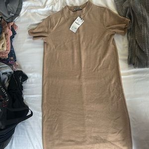 Zara turtleneck sweater dress
